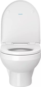 Duravit Vas wc + capac Duravit, Toilet-set WM 480mm Duravit No.1 comp.,wd,riml.,s&c w.soft closure, suspendat, evacuare orizontala, cu capac (0026190000), soft close, alb