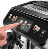 DELONGHI Expressor automat Delonghi Eletta Explore ECAM450.65.S EX:4, Cold Brew, Cold Extraction, Wi-fi, +50 Bauturi, tactil, Bean Adapt