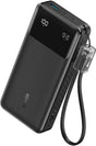 Anker Acumulator Acumulator Extern Anker A1384G11 | 20000mAh, 30W, Cablu USB-C, Negru