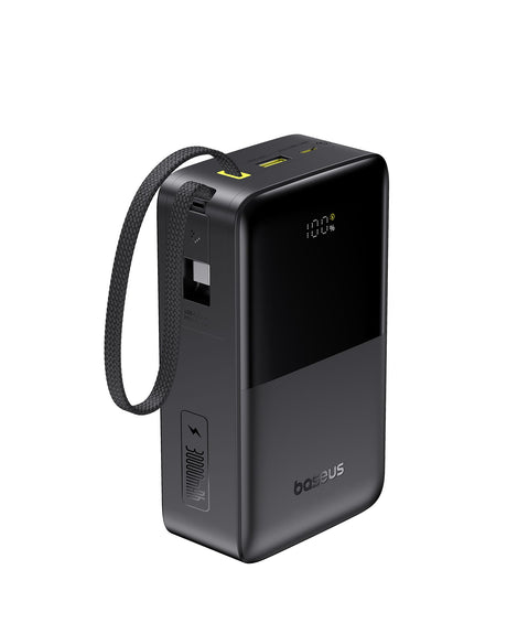 Baseus Acumulator Baterie Externa Baseus EnerFill FC51 Bipow 2 Pro E0028100 | 30000mAh, 22.5W, USB-C, Cablu Incorporat