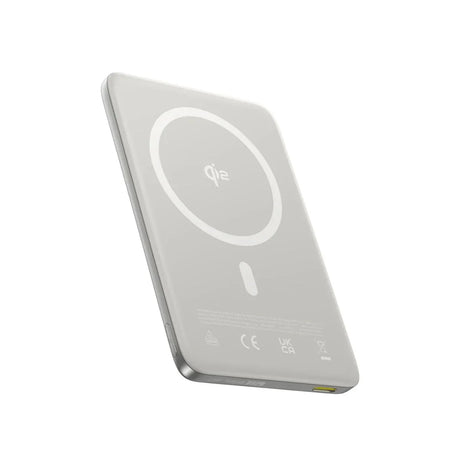 Acumulator extern Baseus PicoGo 10.000 mAh, Qi2, 15W, Ultra-Slim, Magnetic, Titanium