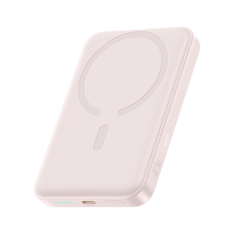 Baseus Acumulator Acumulator Extern Baseus EnerFill FM11 E0026601 | 10.000mAh, 22.5W, Magnetic, Roz