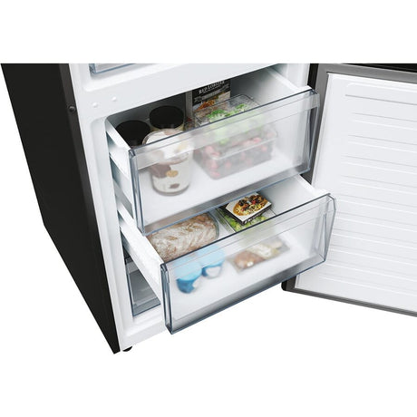 Candy Combina frigorifica Combina frigorifica Candy ECN2CQTEB206 | 405L, No Frost, 205cm, Clasa E, Wi-Fi, 59.5x66.7x205cm