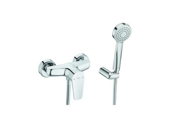 Roca Accesoriu baie Set Baterie Dus Roca Anara A5A2A1BC0K | 2in1, Para Dus, Furtun, Suport, Crom