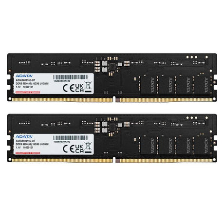 Adata Memorie RAM Memorie RAM ADATA AD5U560016G-DT | DDR5, 32GB (2x16GB), 5600MHz