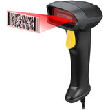 Scanner Coduri de Bare Adesso NuScan 2500TU | 2D, Wireless, Antimicrobian, Negru
