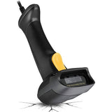 Scanner Coduri de Bare Adesso NuScan 2500TU | 2D, Wireless, Antimicrobian, Negru