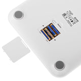 Adler Cantar corporal Cântar Corporal Adler AD8187W | Gri, LED