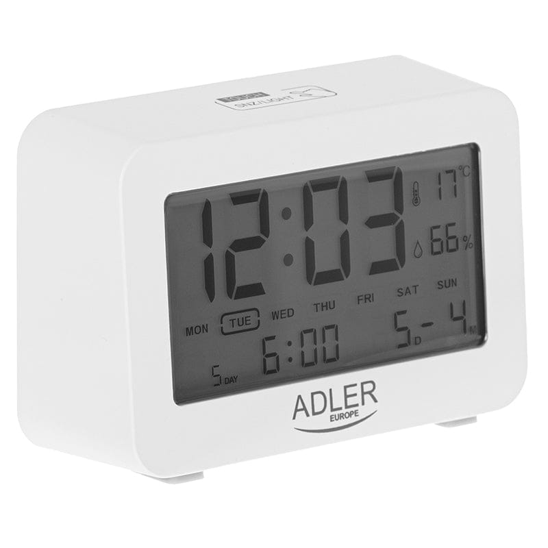 Adler Ceas Ceas Adler AD1196W | 1196W, 0.4kg, AA, Alb