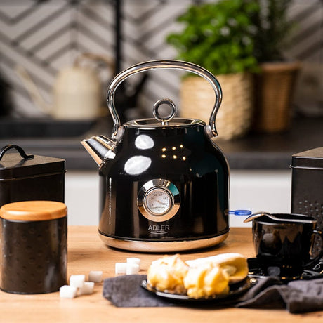 Adler Fierbator Fierbător Adler AD1346B | 2200W, 1.7L, 75cm, Negru