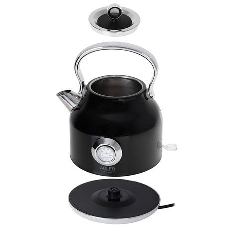 Adler Fierbator Fierbător Adler AD1346B | 2200W, 1.7L, 75cm, Negru