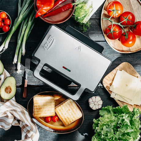 Adler Sandwich maker Sandwich Maker Adler AD3073 | 1400W, 70cm, 240V, Negru