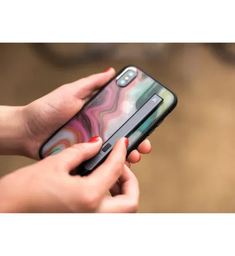 Adonit Stylus Adonit Snap 2 Bluetooth Selfie Touch Pen cu declanstor de la distanta cu banda magnetica compatibil pentru iPhone 11 / Pro Max / X / XS / XR Samsung S9 / 10 / Note + iPad / Air / Mini si mai nou Gri