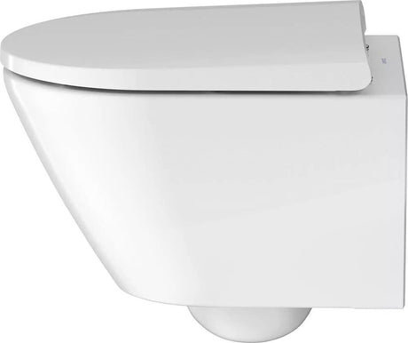 Duravit Vas wc Duravit, Toilet wm compact 480 mm D-Neo, white,rimless,wd-model,Durafix incl, suspendat, evacuare orizontala, fara capac (0021690000), fixare ascunsa, alb