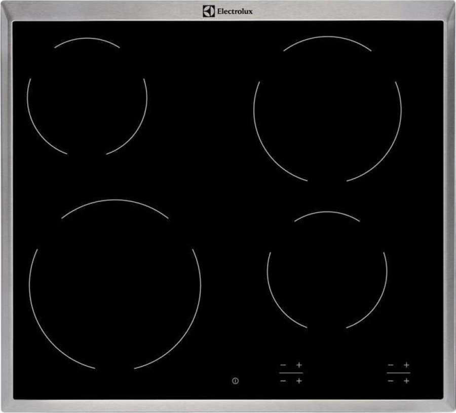 Electrolux Plita incorporabila Electrolux, Electrica, Vitroceramica, 4 Zone de gatit, Touch control, Negru