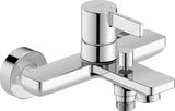Duravit Baterie cada Duravit, D-Neo Single lever bath mixer, monocomanda, aparenta, cartus ceramic, diverter, crom