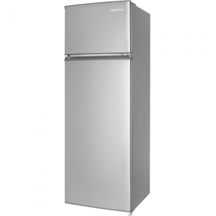 Daewoo Frigider Frigider Daewoo DTS-240MEX | 235L, Static, 2 Usi, Clasa E, Inox