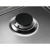 Electrolux Plita incorporabila ELECTROLUX, Gaz, 4 arzatoare, Wok, inox