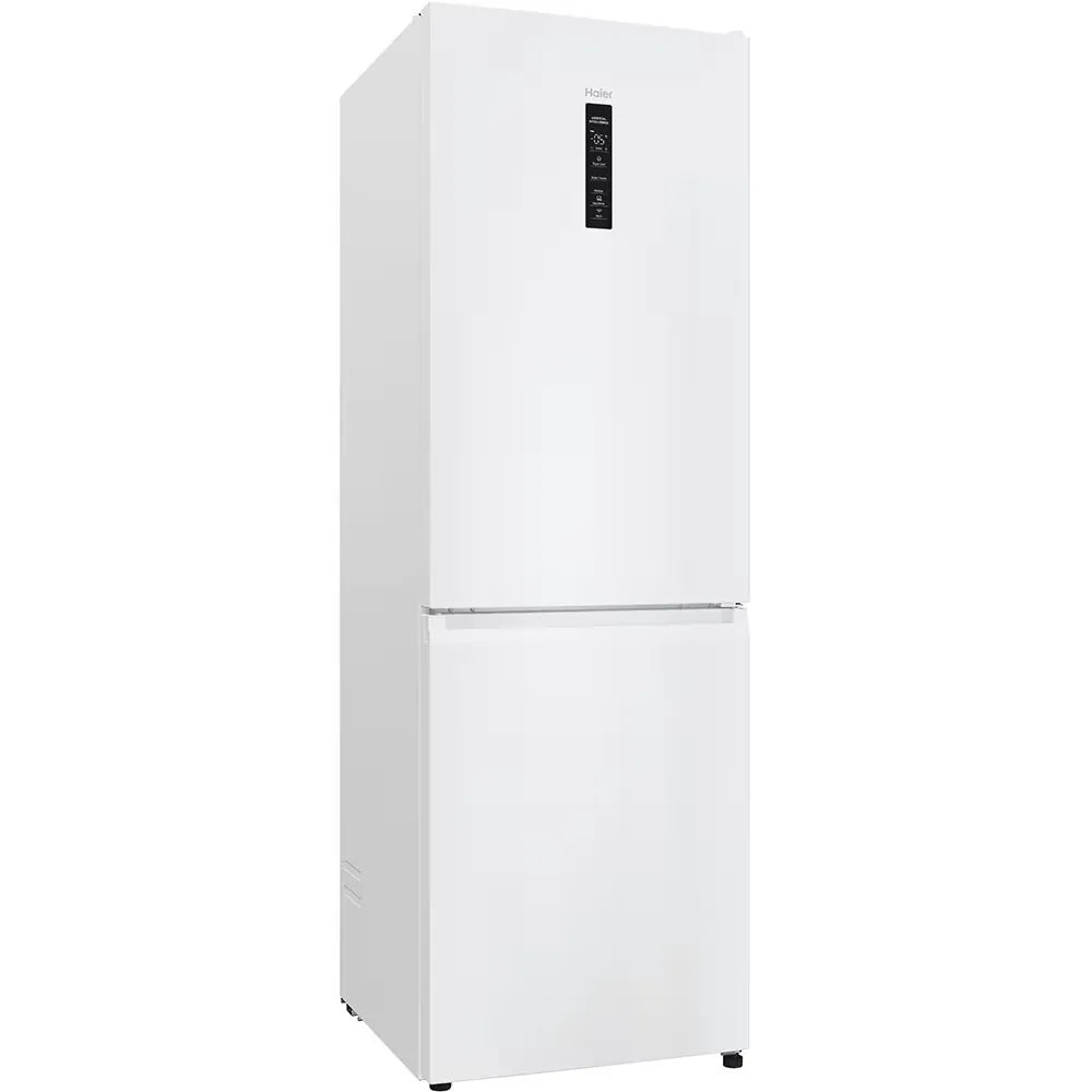 HAIER Combina frigorifica Haier, 2D, D, 352l, TNF, Display ext, WiFi - aplicație hOn, 185 cm, white