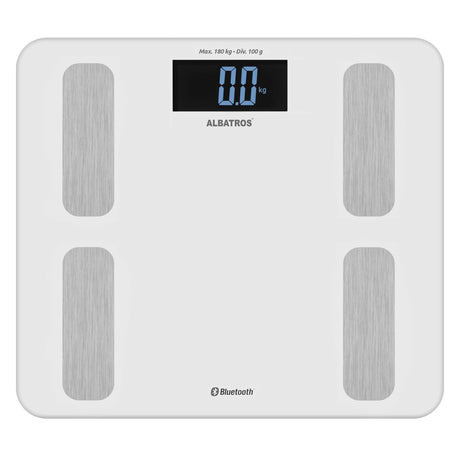 Albatros Cantar corporal Cântar Corporal Albatros SMART FIT | 180kg, 1.5V, AA, Roșu, Smart