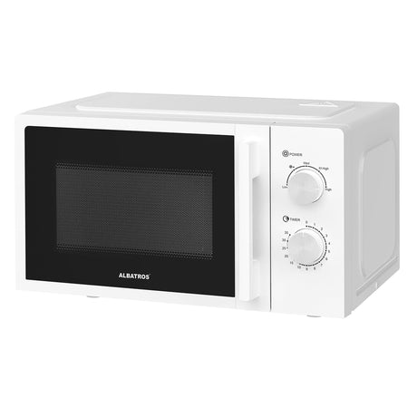 Albatros Cuptor microunde Cuptor cu Microunde Albatros MWA-20MC4 | 20L, 700W, Mecanic, Alb