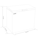 Albatros Lada frigorifica Ladă Frigorifică Albatros LA229E | 220L, Roșu