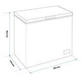Albatros Lada frigorifica Lada Frigorifica Albatros LA279E | 270L, Alb, Inverter, Clasa E