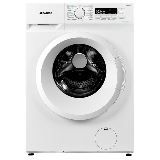 Albatros Masina de spalat rufe Mașină de Spălat Rufe Slim Albatros AWM1274 | 7kg, 1200 RPM, 15 programe