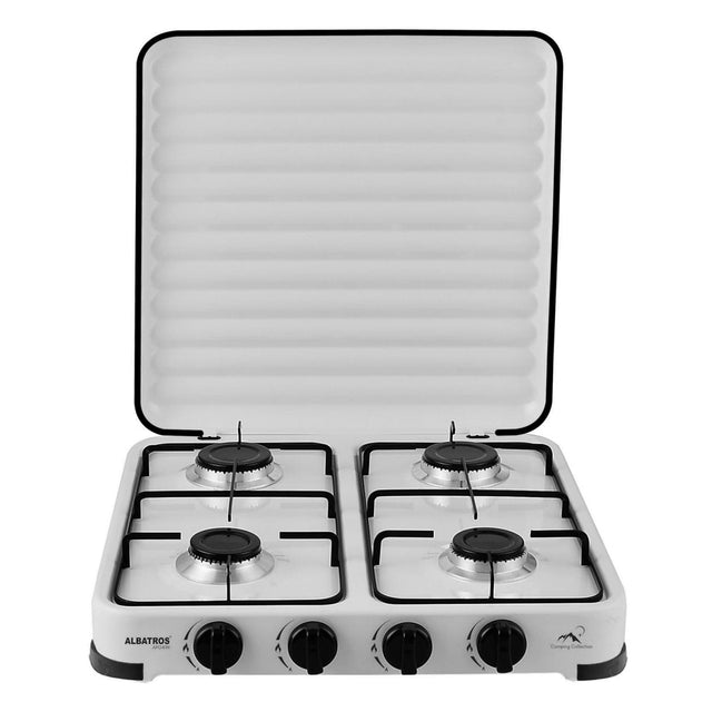 Albatros Plita pe gaz Plită pe Gaz Albatros APG41W | 41W, Alb, Portabil