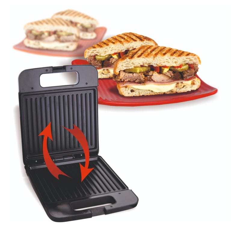 Albatros Sandwich maker Sandwich Maker Albatros S4G-1200B | 1200W, 2.33kg, Negru, 4G