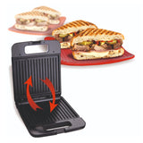 Albatros Sandwich maker Sandwich Maker Albatros S4G-1200B | 1200W, 2.33kg, Negru, 4G