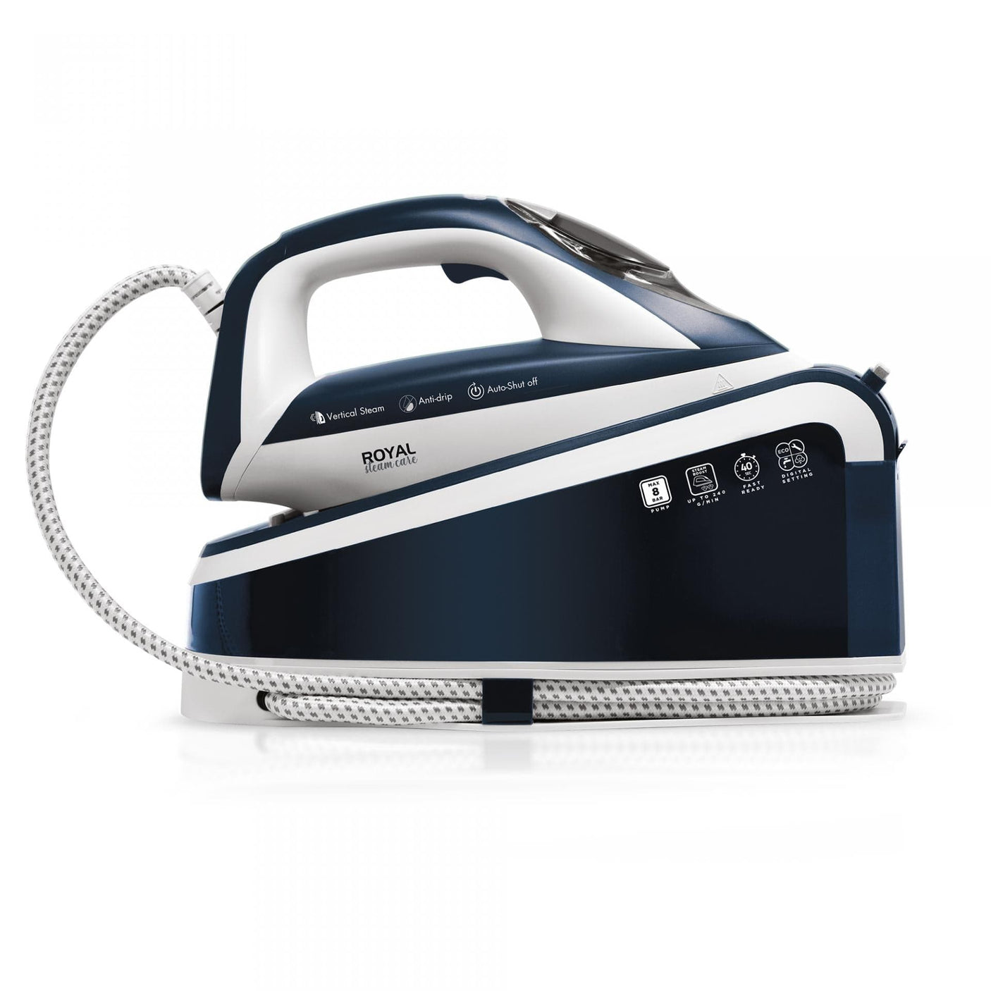 Albatros Statie de calcat Statie de calcat Albatros Royal Steam care Blue | 3000W, 1.5L, Alb