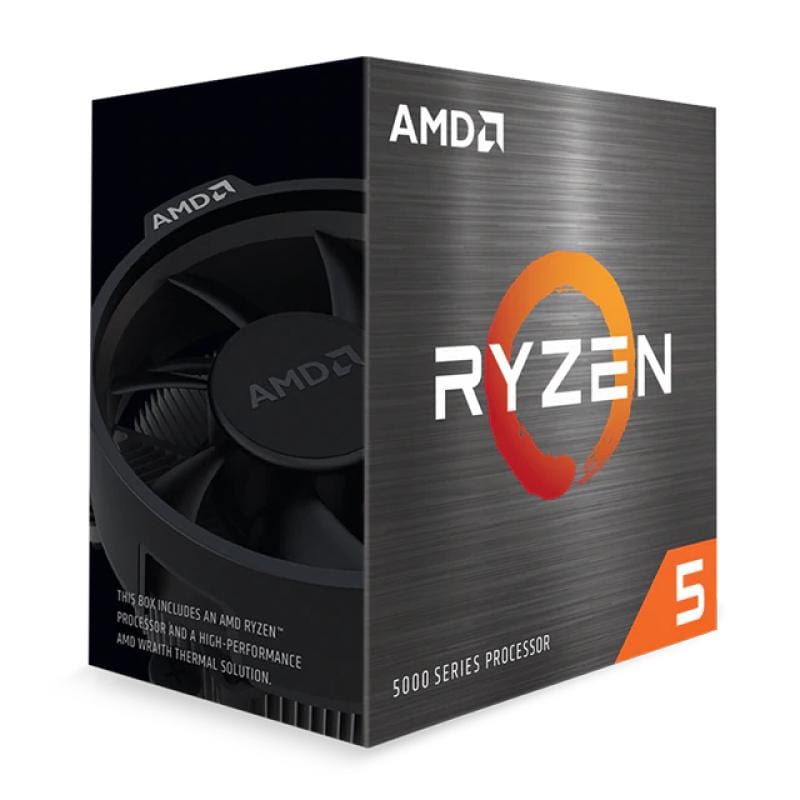 AMD Procesor desktop Procesor AMD Ryzen 5 5600 100-100000927BOX | 6 nuclee, 12 fire, 3.5GHz, Socket AM4
