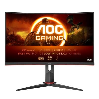 AOC Monitor PC Monitor AOC C27G2Z3/BK | 27", VA, 280Hz, Full HD, Curbat