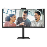 AOC Monitor PC Monitor AOC CU34E4CW | 34", UWQHD, 100Hz, USB-C