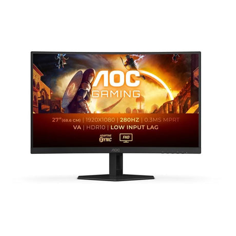 AOC Monitor Gaming AOC C27G4ZXE 27" pentru PC și Consolă, Experiență Fluidă și Claritate în Mișcare
