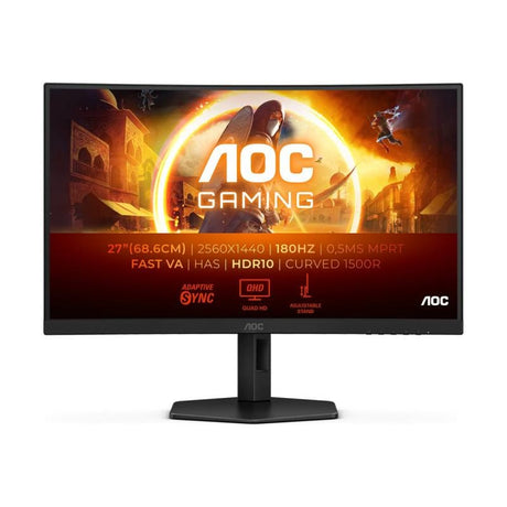 AOC Monitor PC Monitor Gaming AOC CQ27G4X | 27", VA, 2K QHD, 180Hz, 1ms