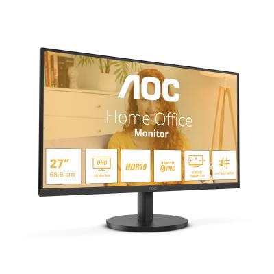 AOC Monitor PC Monitor AOC U27B3M | 27", 4K UHD, IPS, 60Hz, USB-C