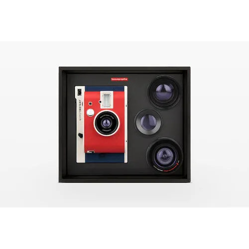 Camera Foto Instant Lomography LI800BOSTON | 3 Lentile, Fisheye, Portrait, Close-up