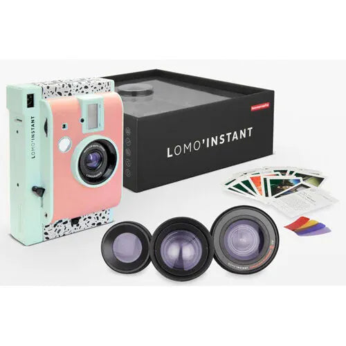 Aparat Foto Instant Lomography LI800MILANO | 3 Lentile, Fisheye, Portrait, Close-up