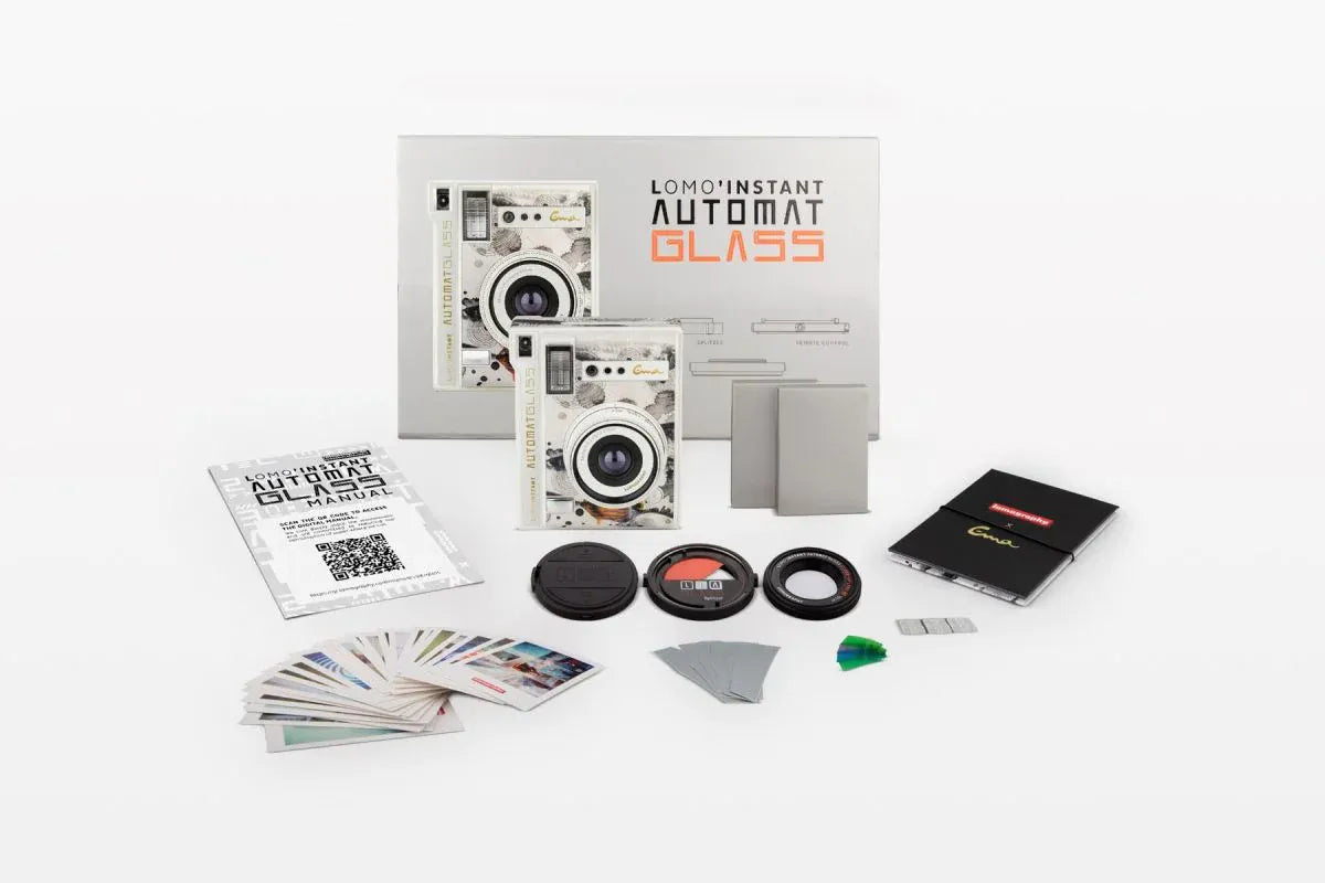 Camera Foto Instant Lomography Lomo Instant Automat Glass Ema LI870EMA | Lentila Sticla, Fujifilm Instax Mini