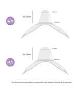Aparatoare Chicco din Silicon pentru Mamelon Marimea M-l, 2buc, 0luni+