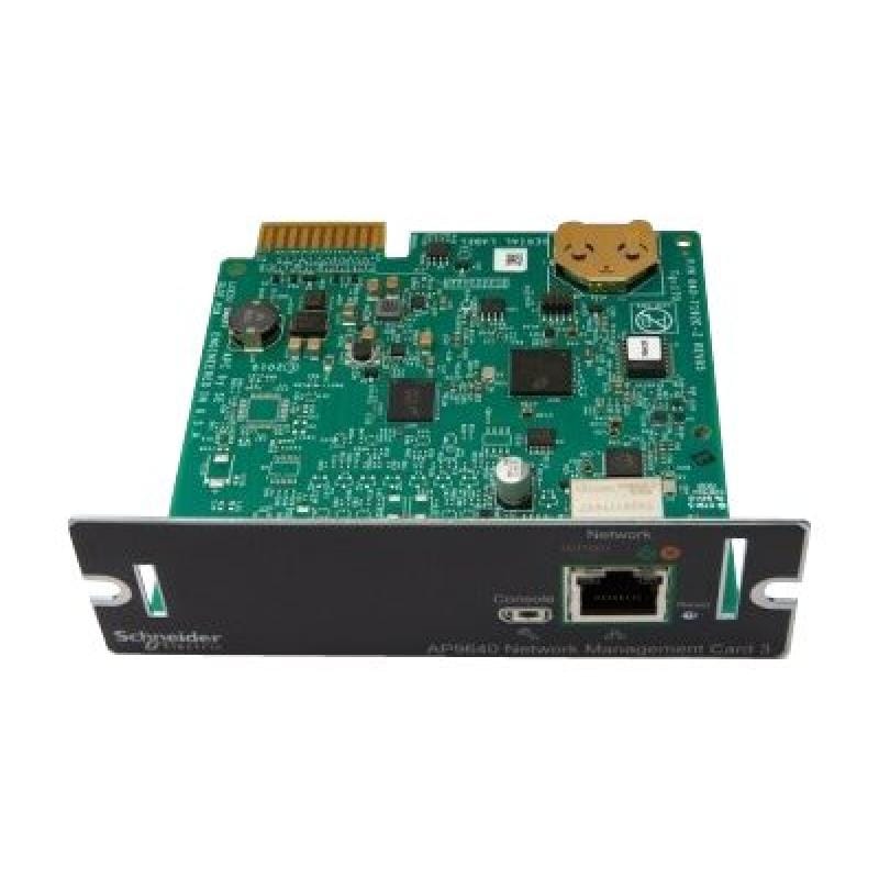 APC Placa de retea Placa de retea APC Network Management Card 3 AP9640 | pentru UPS