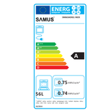 Aragaz Samus SM663AENS1 INOX | 56L, Inox, Inox, 59.8x61x83cm