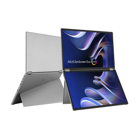 Asus Monitor portabil Monitor Portabil Asus Zenscreen Duo OLED MQ149CD 90LM0AKV-B01N70 | 14", OLED, FHD, USB-C