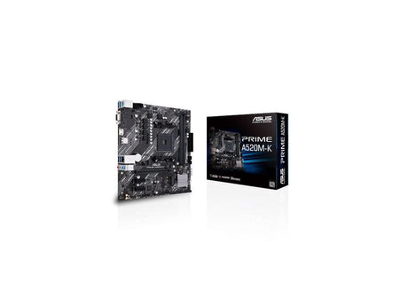 Asus Placa de baza Placa de baza Asus PRIME A520M-K | 64GB