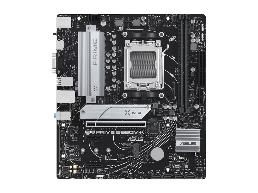 Asus Placa de baza Placa de baza Asus PRIME B650M-K | 128GB, Roșu
