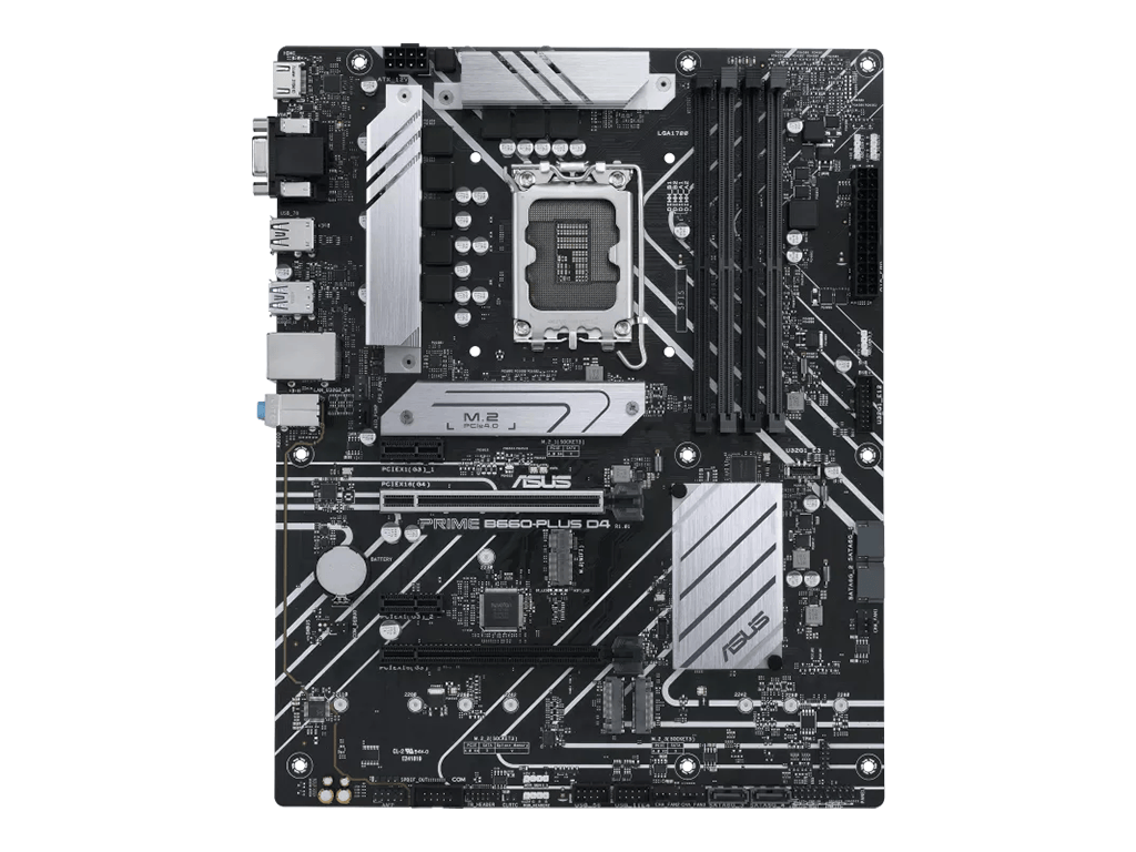Asus Placa de baza Placa de baza Asus PRIME B660-PLUS D4 | Roșu, Digital
