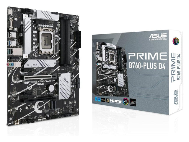 Asus Placa de baza Placa de baza Asus PRIME B760-PLUS D4 | 128GB