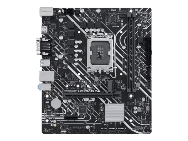 Asus Placa de baza Placa de baza Asus PRIME H610M-D D4 | 1GB, Digital